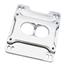 Speedway Billet Aluminum 2-Barrel Carburetor Spacer, Dual Plane Speedway Billet Aluminum 2-Barrel Carburetor Spacer, Dual Plane