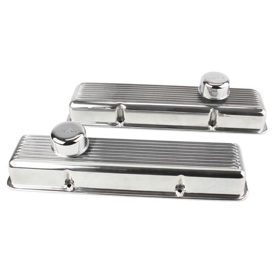 Ansen Polished Small Block Chevy Valve Covers