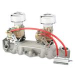 Two Demon 98s on an Offenhauser Super Intake Linkage Kit Only
