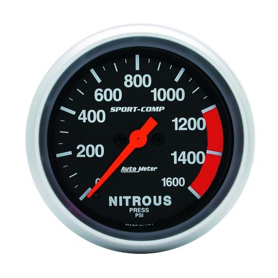 Auto Meter 3574 Sport-Comp Digital Stepper Motor Nitrous Press Gauge Auto Meter 3574 Sport-Comp Digital Stepper Motor Nitrous Press Gauge