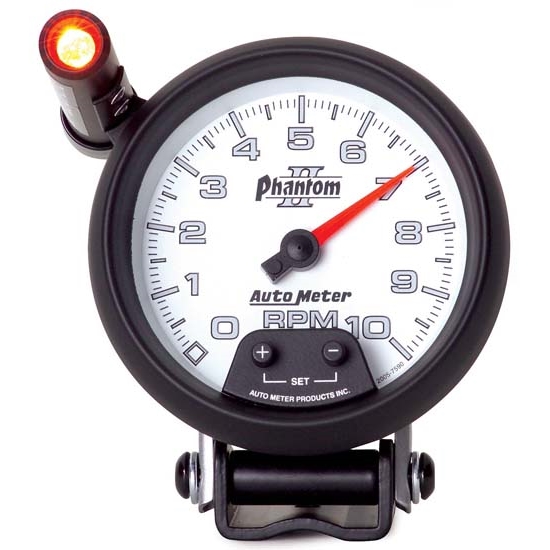 Auto Meter 7590 Phantom II Air-Core Pedestal Tach, 10k RPM, 3-3/4 Inch Auto Meter 7590 Phantom II Air-Core Pedestal Tach, 10k RPM, 3-3/4 Inch