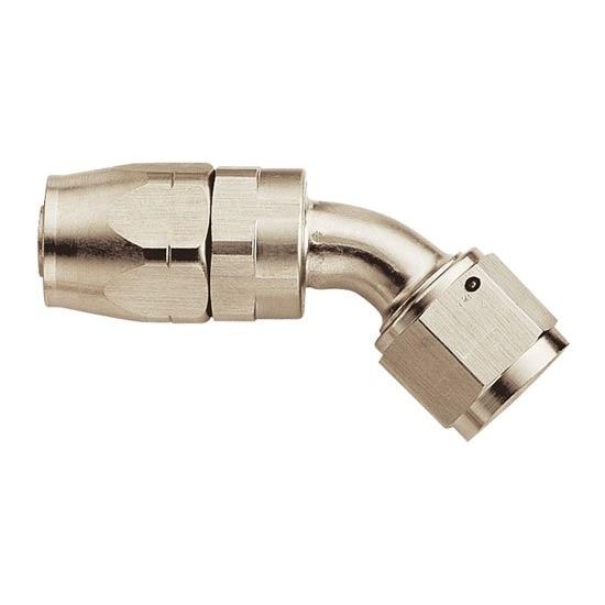 Aeroquip FCE4024 Nickel Plated -10 AN Hose End Fitting, 45 Degree Aeroquip FCE4024 Nickel Plated -10 AN Hose End Fitting, 45 Degree