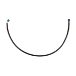 Goodridge K340433.5BK -4 AN Kevlar Wing Line-Straight to 45, 33-1/2 In