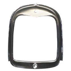 1928-29 Ford Model A Stock Radiator Grille Shell, Plain Steel