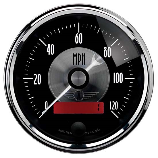 Auto Meter 2086 Prestige Black Diamond Air-Core Speedometer, 3-3/8 In. Auto Meter 2086 Prestige Black Diamond Air-Core Speedometer, 3-3/8 In.
