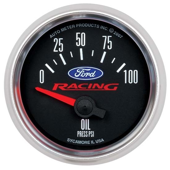 Auto Meter 880076 Ford Racing Air-Core Oil Pressure Gauge, 2-1/16 Inch Auto Meter 880076 Ford Racing Air-Core Oil Pressure Gauge, 2-1/16 Inch