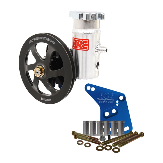 KRC Ford Cast Iron Power Steering Pump Kits, V-Belt Pulley KRC Ford Cast Iron Power Steering Pump Kits, V-Belt Pulley