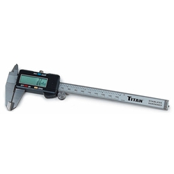 Titan Tools 23173 Electronic Digital Caliper W/ Fractional Display