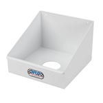HRP HRP6193-WHT Towel Box Rack
