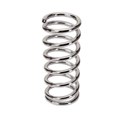 Mustang II-Pinto Stock Diameter Coil Spring - Chrome