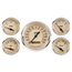 Omega Kustom 5-Gauge Set, Timeless Tan, 4-3/8, Electric Omega Kustom 5-Gauge Set, Timeless Tan, 4-3/8, Electric
