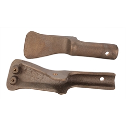 1915-25 Model T Short Style Windshield Posts, Plain