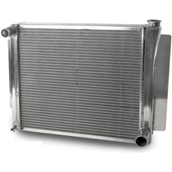 AFCO 80127NPZ GM Pol. Performance Aluminum Radiator, 24-1/4 x 19 Inch