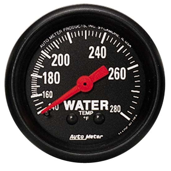 Auto Meter 2606 Z-Series Mechanical Water Temperature Gauge Auto Meter 2606 Z-Series Mechanical Water Temperature Gauge