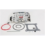 Edelbrock 18034 Endurashine Dual Quad 500 CFM 4 Barrel Carb, Electric