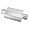 Flowmaster 40 Series Delta Force Muffler, 3-1/2 Inch Inlet/Outlet