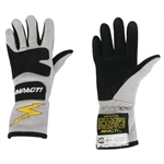 Impact Racing JG4 Junior Racing Gloves - Titanium