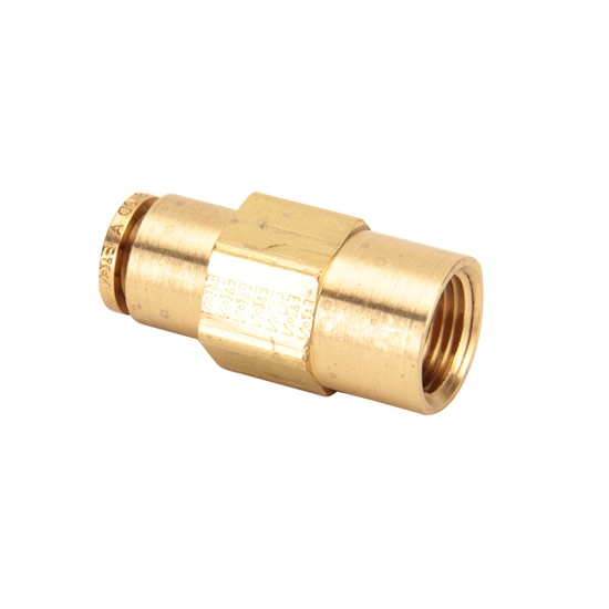 Air Suspension Tubing Straight Connector Fitting, 3/8 - 3/8 NPT Air Suspension Tubing Straight Connector Fitting, 3/8 - 3/8 NPT