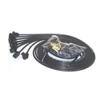 Taylor Cable 70051 8mm Spark Plug Wires, 90 Deg, Resistor Core, Black