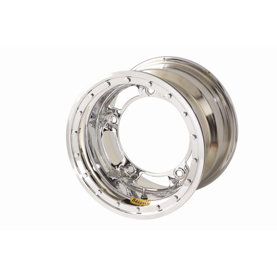 Bassett 53SR3CL 15X13 Wide-5 3 Inch BS Chrome Beadlock Wheel Bassett 53SR3CL 15X13 Wide-5 3 Inch BS Chrome Beadlock Wheel