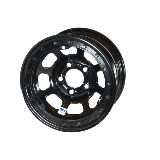 Bassett 58DJ3L 15X8 D-Hole 5 on 5.5 3 Inch BS Black Beadlock Wheel Bassett 58DJ3L 15X8 D-Hole 5 on 5.5 3 Inch BS Black Beadlock Wheel