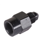Fragola 495020BL Pressure Fitting 1/8 Inch Female to AN3 Male - Black