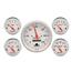 Auto Meter 1302 Arctic White Gauge Set, Electric Speedo Auto Meter 1302 Arctic White Gauge Set, Electric Speedo