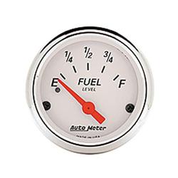 Auto Meter 1317 White Fuel Gauge