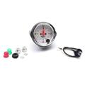 Auto Meter 1385 White 12 Volt Electric Clock