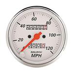 Auto Meter 1396 White Mechanical Speedometer Gauge
