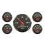 Auto Meter 1402 Designer Black Gauge Set, Electric Speedo Auto Meter 1402 Designer Black Gauge Set, Electric Speedo