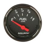 Auto Meter 1417 Black Fuel Gauge
