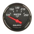 Auto Meter 1437 Black Electric Water Temperature Gauge