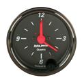 Auto Meter 1485 Black 12 Volt Electric Clock
