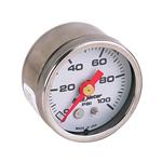 Auto Meter 2177 1.5 Inch Hi-Vibration Pressure Gauge, 0-100 PSI