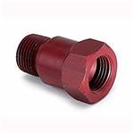 Auto Meter 2272 Alum Temp Gauge Adapter, 5/8-18 Female to 3/8 NPT Male
