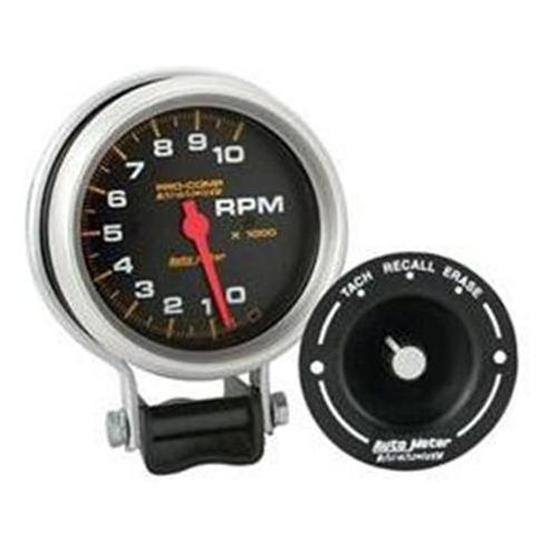 Auto Meter 6601 Pro-Comp 3-3/4 Inch Tach with Remote Recall Auto Meter 6601 Pro-Comp 3-3/4 Inch Tach with Remote Recall