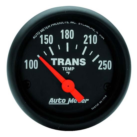 Auto Meter 2640 Z-Series Air-Core Transmission Temperature Gauge Auto Meter 2640 Z-Series Air-Core Transmission Temperature Gauge