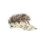 FlairHair Visor, Camo w/ Gray Hair