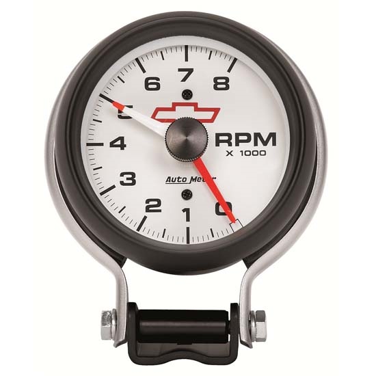 Auto Meter 5780-00406 GM White Air-Core Pedestal Tachometer Gauge Auto Meter 5780-00406 GM White Air-Core Pedestal Tachometer Gauge