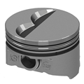 KB Chevy 400 Hyperutectic Pistons, Flat Top, 5.7 Rod