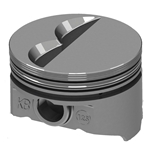 KB Chevy 400 Hyperutectic Pistons, Flat Top, 5.7 Rod