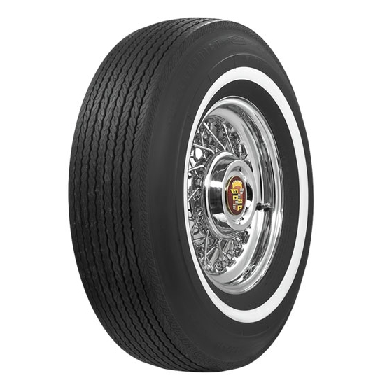 Coker Tire 62870 BF Goodrich 1 Inch Whitewall Tire, L78-15