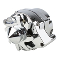 Tuff Stuff Silver Bullet One Wire Alternator, 140 AMP Rating