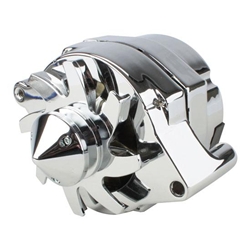 Tuff Stuff Silver Bullet One Wire Alternator, 140 AMP Rating