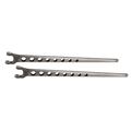 Split Wishbone Style Radius Rods w/ Holes