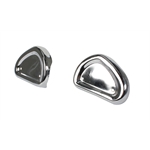 Pedal Car Parts, Atomic Missle Engine Intake Covers, Chrome