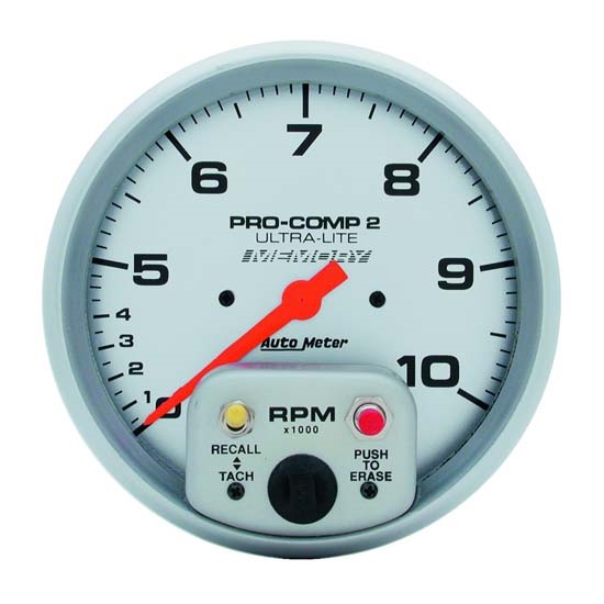Auto Meter 4499 Ultra-Lite Air-Core In-Dash Tach, 10k RPM, 5 Inch Auto Meter 4499 Ultra-Lite Air-Core In-Dash Tach, 10k RPM, 5 Inch