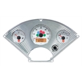 VDO A2C59519685 1955-56 Chevy Dash Insert w/ Ivory Viewline Gauges
