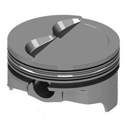 Icon Chevy 377 Forged Pistons, Dish, 6.0 Rod